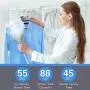 PurSteam Garment Steamer Professional Heavy Duty Industry Leading 2.5 Liter (85 fl.oz.) Water Tank, 60+min of Continuous Steam with 4 Level Steam Adjustment PurSteam Garment Steamer Professional Heavy Duty Industry Leading 2.5 Liter (85 fl.oz.) Water Tank, 60+min of Continuous Steam with 4 Level Steam Adjustment