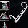 JPONLINE 8 Pcs Practical Clothes Hanger Rack Wardrobes Shop Closet Wonder Clothing Hook Magic Space Saver Organizer 23.5cm x 2.5cm JPONLINE 8 Pcs Practical Clothes Hanger Rack Wardrobes Shop Closet Wonder Clothing Hook Magic Space Saver Organizer 23.5cm x 2.5cm