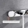 BHG Coat Hooks Stainless Steel Coat Coat Hanger, Simple Design Wall-Mounted Robes, Clothes Hook, 5 Hook Heavy Duty Hanger, Suitable for Corridors, Bathroom Or Bedroom Coats, Clothes and Hats