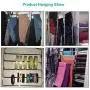 Nature Smile Clothes Pants Hangers 2pack Multi Layers Metal Pants Slack Hangers,Non-Slip 4-Tier Swing Arm Pants Hangers Rack Closet Storage Organizer for Trousers Jeans Scarf Skirts Hanging