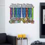 VICTORY HANGERS Motivational Medal Hanger Display Rack - 17.72 in