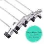Tosnail 12 Pack Skirt Hangers Add-On Hangers Stackable Hangers Cascading Hangers Pants Hangers with Clips Tosnail 12 Pack Skirt Hangers Add-On Hangers Stackable Hangers Cascading Hangers Pants Hangers with Clips