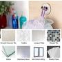 EMISK Self Adhesive Towel Hooks, 304 Stainless Steel Stick On Hooks Robe Hook Hanger Heavy Duty, Waterproof Wall Hooks Holder for Bathroom Kitchen and Bedroom [6 Pack]