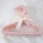 High-tech type 1pcs Children Pearl Hanger Fashion Dog Hangers for Clothes Pegs Baby Pearl Plastic Hangers,02