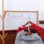 HJYPYJ Magic Hanger,360?? Rotate Magical Hangers,Multifunction PP Hanger,Space-Saving Organizer Hangers, Isometric Design/Pink / 25x11x3.2cm
