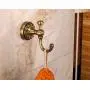 ROZIN Antique Brass Bath Towel Hook Wall Mounted Robe Clothes Hanger ROZIN Antique Brass Bath Towel Hook Wall Mounted Robe Clothes Hanger