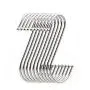 JINHEZO Premium 20-Pack Larger Round S Shaped Hooks in Polished Stainless Steel Metal, Hangers Hanging Hooks for Kitchen, Work Shop, Bathroom, Garden, Kitchenware Pots Utensils, Clothes, Bags, Towels JINHEZO Premium 20-Pack Larger Round S Shaped Hooks in Polished Stainless Steel Metal, Hangers Hanging Hooks for Kitchen, Work Shop, Bathroom, Garden, Kitchenware Pots Utensils, Clothes, Bags, Towels