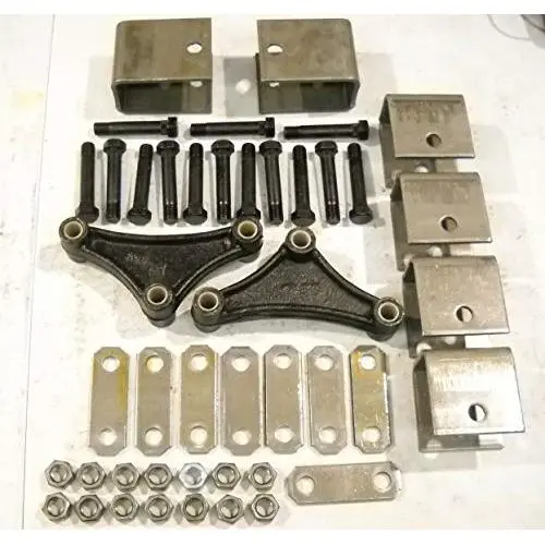 Tandem Axle Spring Hanger Kit Leaf Suspension 6-1/8" EQ-356 Equalizer 3500-7000 Tandem Axle Spring Hanger Kit Leaf Suspension 6-1/8" EQ-356 Equalizer 3500-7000