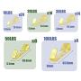 BIGTEDDY - 206pcs Photo Frame Picture Hangers Assortment Wall Hanging Kit Hardware Hooks with Wire for Drywall Home and Office Picture Wall Mount BIGTEDDY - 206pcs Photo Frame Picture Hangers Assortment Wall Hanging Kit Hardware Hooks with Wire for Drywall Home and Office Picture Wall Mount