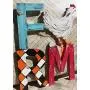 Farm Word Letters and Chicken Door Hanger Sign