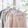 PVC Coated Cloth Hangers Non-Slip Metal Shirt Trouser Hook Hangers Coat Hanger 10 Pieces Random Color