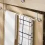 mDesign Adjustable, Expandable Kitchen Over Cabinet Towel Bar Rack - Hang on Inside or Outside of Doors, Storage for Hand, Dish, Tea Towels - 9.25" to 17" Wide - Satin mDesign Adjustable, Expandable Kitchen Over Cabinet Towel Bar Rack - Hang on Inside or Outside of Doors, Storage for Hand, Dish, Tea Towels - 9.25" to 17" Wide - Satin