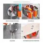 Mop Holder Wall Mounted Adhesive - Mop Broom Holder Wall Mount Organizer - Mop and Broom Holder/Bathroom Storage Organizer Mop Hanger/Wall Mounted Garden Storage Rack Oliverblvd Mop Holder Wall Mounted Adhesive - Mop Broom Holder Wall Mount Organizer - Mop and Broom Holder/Bathroom Storage Organizer Mop Hanger/Wall Mounted Garden Storage Rack Oliverblvd