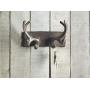 Comfify Vintage Cast Iron Deer Antlers Wall Hooks Antique Finish Metal Clothes Hanger Rack w/Hooks | Includes Screws and Anchors | in Rust Brown | (Antlers Hook CA-1507-24) Comfify Vintage Cast Iron Deer Antlers Wall Hooks Antique Finish Metal Clothes Hanger Rack w/Hooks | Includes Screws and Anchors | in Rust Brown | (Antlers Hook CA-1507-24)