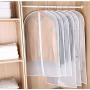 pekox 10Pack (24&quotx11&quotx2") Storage Travel Shoulder Covers for Clothes Clothing dust Cover Dust Bags Cover Dress Bag Hanging Garment Bag US