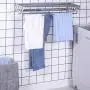 X-cosrack Folding Clothes Drying Rack Wall Mount, Large Retractable 304 Stainless Steel Laundry Drying Rack/Bathroom Towel Rack with Hooks, Rustproof Space-Saving Clothes Hanger for Indoor Outdoor X-cosrack Folding Clothes Drying Rack Wall Mount, Large Retractable 304 Stainless Steel Laundry Drying Rack/Bathroom Towel Rack with Hooks, Rustproof Space-Saving Clothes Hanger for Indoor Outdoor