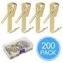 EAONE 200 Pcs 30lbs Picture Hangers with Nails, Photo Picture Frame Hooks Hardware Picture Hanging Kit on Wooden/Drywall EAONE 200 Pcs 30lbs Picture Hangers with Nails, Photo Picture Frame Hooks Hardware Picture Hanging Kit on Wooden/Drywall