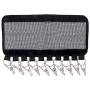 Cap Hanger Portable Collapsible Travel Metal Clip Clothes Hangers Non-Slip Rack Clothes Hanger Velcro Hanger Hat Clip (style 1, 11.8 inches.)