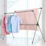 YSNBM X-Type Drying Rack/Hanging Clothes Rack/Stainless Steel Quilt Frame,110-150cm Retractable Rack Hanger- Space Saving Hanging Clothes Rack,Indoor, Balcony,Towel