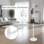 TOPINCN Solid Wooden Coat Rack Entryway Hall Bedroom Stand Tree Rack for Clothes Hat Handbag Jacket Scarf Hanger 8 Hook Easy to Assemble (White)