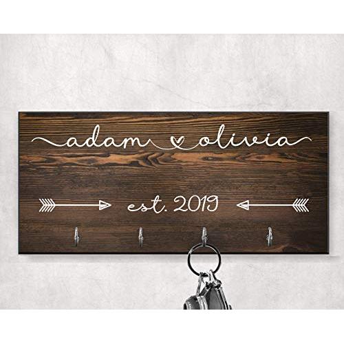 Personalized key holder, custom key holder, key holder for wall, wall key holder, wedding gift, housewarming gift, custom key hanger Personalized key holder, custom key holder, key holder for wall, wall key holder, wedding gift, housewarming gift, custom key hanger
