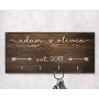 Personalized key holder, custom key holder, key holder for wall, wall key holder, wedding gift, housewarming gift, custom key hanger Personalized key holder, custom key holder, key holder for wall, wall key holder, wedding gift, housewarming gift, custom key hanger