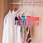 Hangers Multifunctional Portable Socks Dry Cloth Travel Portable Folding Cloth Hanger Cloth Clips
