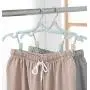 WofuL 8pcs Portable Folding Clothes Hangers with Detachable Socks Skirts Trousers Clips,Travel Camping Coat Hangers Racks WofuL 8pcs Portable Folding Clothes Hangers with Detachable Socks Skirts Trousers Clips,Travel Camping Coat Hangers Racks