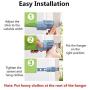 Portable Window Drying Rack Clothes Hangers Holder Window Frame Door Windowsill Balcony Laundry Drying Rack