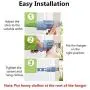 Portable Window Drying Rack Clothes Hangers Holder Window Frame Door Windowsill Balcony Laundry Drying Rack Portable Window Drying Rack Clothes Hangers Holder Window Frame Door Windowsill Balcony Laundry Drying Rack
