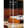 PLLP Drying Rack Hangers Rotating Coat Rack Stainless Steel Assembly Multifunction Clothes Rack Household Bedroom Floorstanding Hangers Simple Modern Clothes Rack