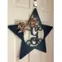 Monogram Star Door Hanger - 4th of July Wreath - 4th of July Door Hanger - American Door Hanger - United States - Patriotic Door Hanger