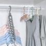 April-beautiful-life store Multi Port Support Circle Clothes Hanger Clothes Drying Racks Multifunction Plastic Scarf Clothes Hanger Hangers Storage Rack,Pink April-beautiful-life store Multi Port Support Circle Clothes Hanger Clothes Drying Racks Multifunction Plastic Scarf Clothes Hanger Hangers Storage Rack,Pink