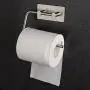 HOMEIDEAS Self Adhesive Toilet Paper Roll Holder brushed nickel Stick On Sticky Tissue Roll Hanger SUS304 Stainless Steel Bathroom Towel Dispenser HOMEIDEAS Self Adhesive Toilet Paper Roll Holder brushed nickel Stick On Sticky Tissue Roll Hanger SUS304 Stainless Steel Bathroom Towel Dispenser