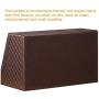 WINGOFFLY Multifunction Trapezoid PU Leather Tissue Boxes Holder Desk Storage Boxes Pen Pencil Remote Control Holder Coffee