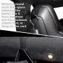 TapTes Coat Hooks Aluminum Alloy Seat Headrest Seat Back Hook Bag Holder Garment Clothes Coat Hangers Designed for Tesla Model S Model X Only - Black (Set of 2) TapTes Coat Hooks Aluminum Alloy Seat Headrest Seat Back Hook Bag Holder Garment Clothes Coat Hangers Designed for Tesla Model S Model X Only - Black (Set of 2)