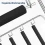 SONGMICS 3 Pack Pants Hangers, Space-Saving Multi-Bar Metal Pants Hangers, Stable with Non-Slip Padding, Swing Arms for 5 Jeans Each, Suit Pants, Scarves, Ties UCRI041BK SONGMICS 3 Pack Pants Hangers, Space-Saving Multi-Bar Metal Pants Hangers, Stable with Non-Slip Padding, Swing Arms for 5 Jeans Each, Suit Pants, Scarves, Ties UCRI041BK