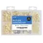 Assorted Picture Hanging Kit | 220 Piece Assortment with Wire, Picture Hangers, Hooks, Nails and Hardware for Frames Assorted Picture Hanging Kit | 220 Piece Assortment with Wire, Picture Hangers, Hooks, Nails and Hardware for Frames
