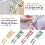 Od-sport Foldable Travel Hangers with Clips, Portable Folding Clothes Drying Rack Od-sport Foldable Travel Hangers with Clips, Portable Folding Clothes Drying Rack