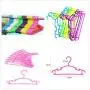 FidgetGear Plastic Baby Children Kids Clothes Coat Hangers Notched Trousers Garment QJB4 Beige,10pcs