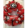 Georgia Bulldog Wreath Red Deco Mesh - FREE SHIPPING - WREATH HANGER INCLUDED