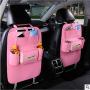 Urijk 1Pc Car Back Seat Storage Organizer Trash Net Holder Multi-Pockets Travel Storage Bag Hanger for Auto Storage Pouch Black