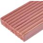 Wahdwan 6 Pack Cedar Hanger Blocks for Clothes Storage and 6PCS Chips Shavings Sachets Bags for Closet Drawers Fresh Scent
