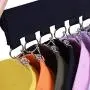 Hat Organizer Hanger, 10 Baseball Cap Holder, Hat Storage for Closet - Change Your Clothes Hanger to Ball Cap Organizer Hanger - Keep Your Hats Cleaner Than a Hat Rack - Great for Travel Use (4 Pack)