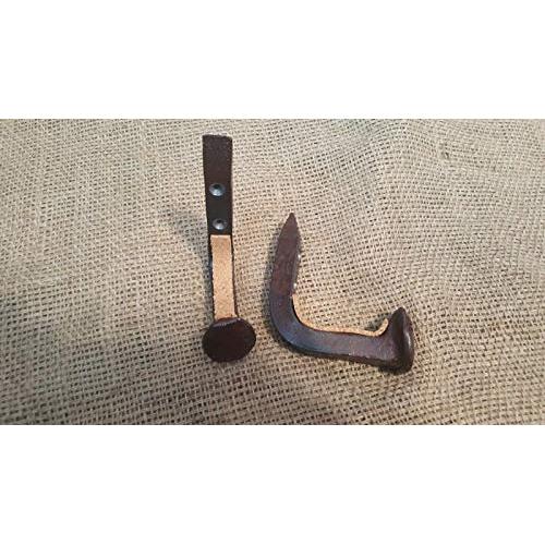 Gun Hooks Rack Hangers Wall Mount Shotgun Rifle Western Blacksmith Rustic Chic