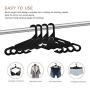 Suntee Premium Travel Hangers,3Pack Portable Folding Aromatherapy Clothes Hangers, Super Bearing Collapsible Hanger Foldable Clothes Drying Rack for Travel, Indoor and Outdoor Use