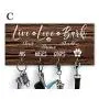 Personalized Key Holder Dog Leash Hanger for Wall Dog Lovers Gift Wall Key Rack Dog Lead Hook Housewarming Gift Wedding Gift Organizer hallway Warming or Wedding Gift Organization with Hooks Personalized Key Holder Dog Leash Hanger for Wall Dog Lovers Gift Wall Key Rack Dog Lead Hook Housewarming Gift Wedding Gift Organizer hallway Warming or Wedding Gift Organization with Hooks