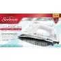 Sunbeam Classic 1200 Watt Mid-size Anti-Drip Non-Stick Soleplate Iron with Shot of Steam/Vertical Shot feature and 8 360-degree Swivel Cord, White/Clear, GCSBCL-317-000 Sunbeam Classic 1200 Watt Mid-size Anti-Drip Non-Stick Soleplate Iron with Shot of Steam/Vertical Shot feature and 8 360-degree Swivel Cord, White/Clear, GCSBCL-317-000