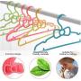 20pcs Random Color Childrens Bow Hanger Home Baby Clothes Hanger