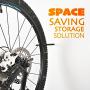 SAZ HOME Bike Hooks for Garage 8 Pack (2 Extra Large Hooks, 6 Standard) - Ceiling Hook, Garage Hooks Heavy Duty, Bike Hooks for Ceiling & Bicycle Hooks, Screw Hooks to Organize Tools & Ladder SAZ HOME Bike Hooks for Garage 8 Pack (2 Extra Large Hooks, 6 Standard) - Ceiling Hook, Garage Hooks Heavy Duty, Bike Hooks for Ceiling & Bicycle Hooks, Screw Hooks to Organize Tools & Ladder